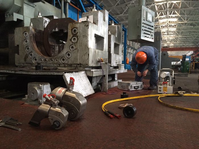 機械前往信陽鋼鐵廠完成選型