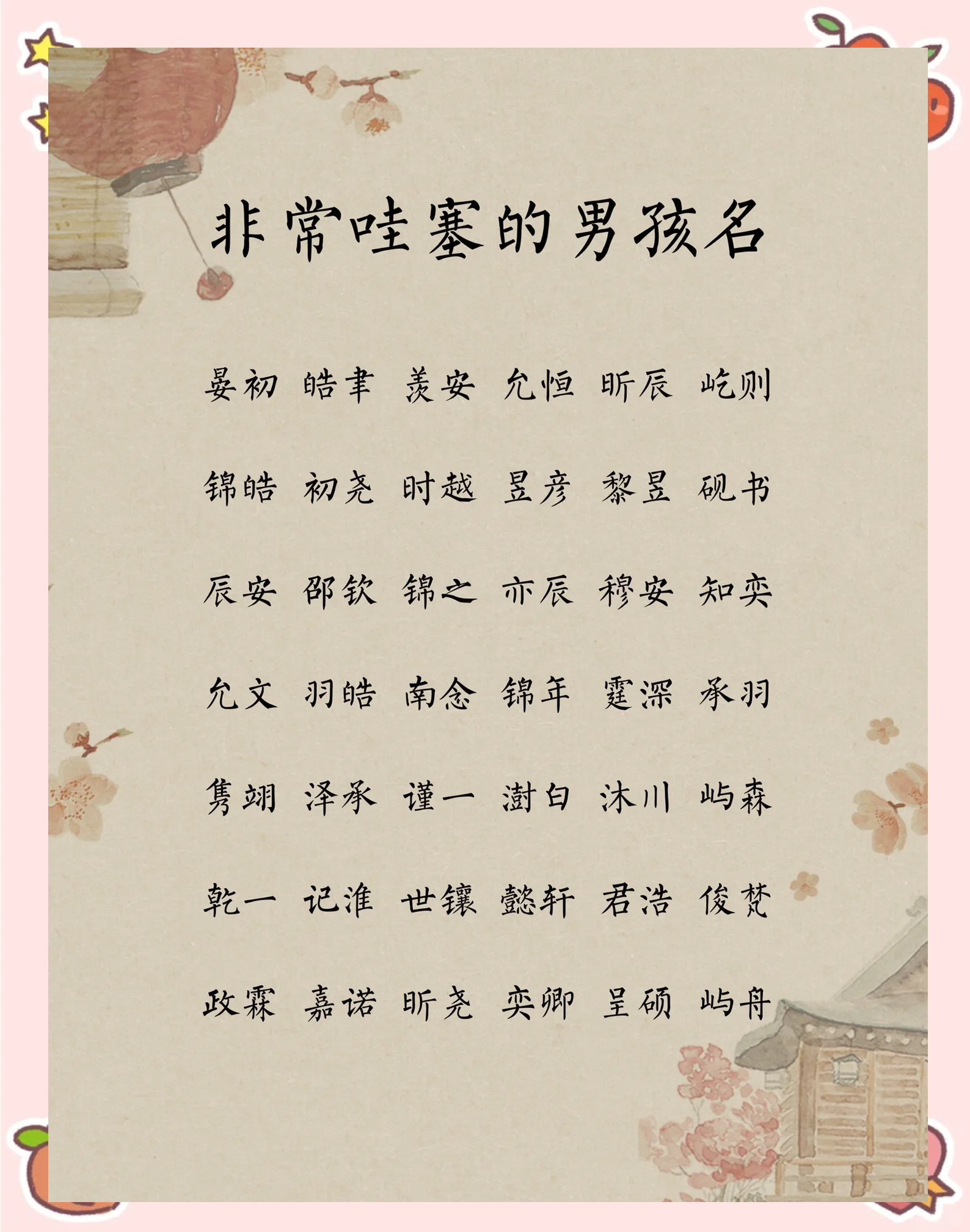 翰用在男孩名意义
