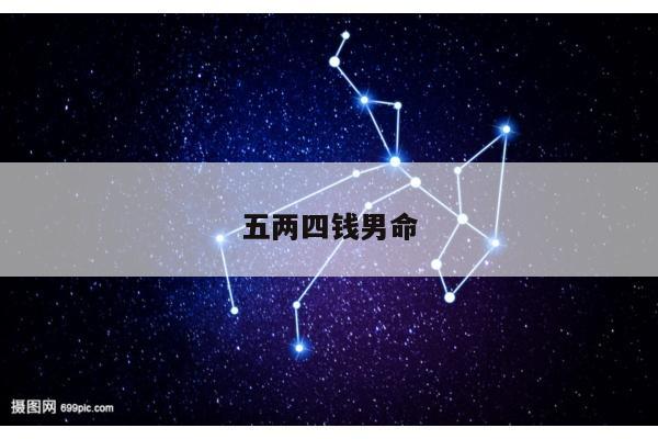 五两四钱男命