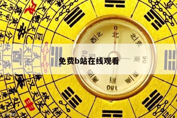免费b站在线观看