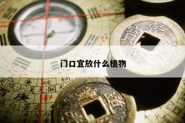 门口宜放什么植物
